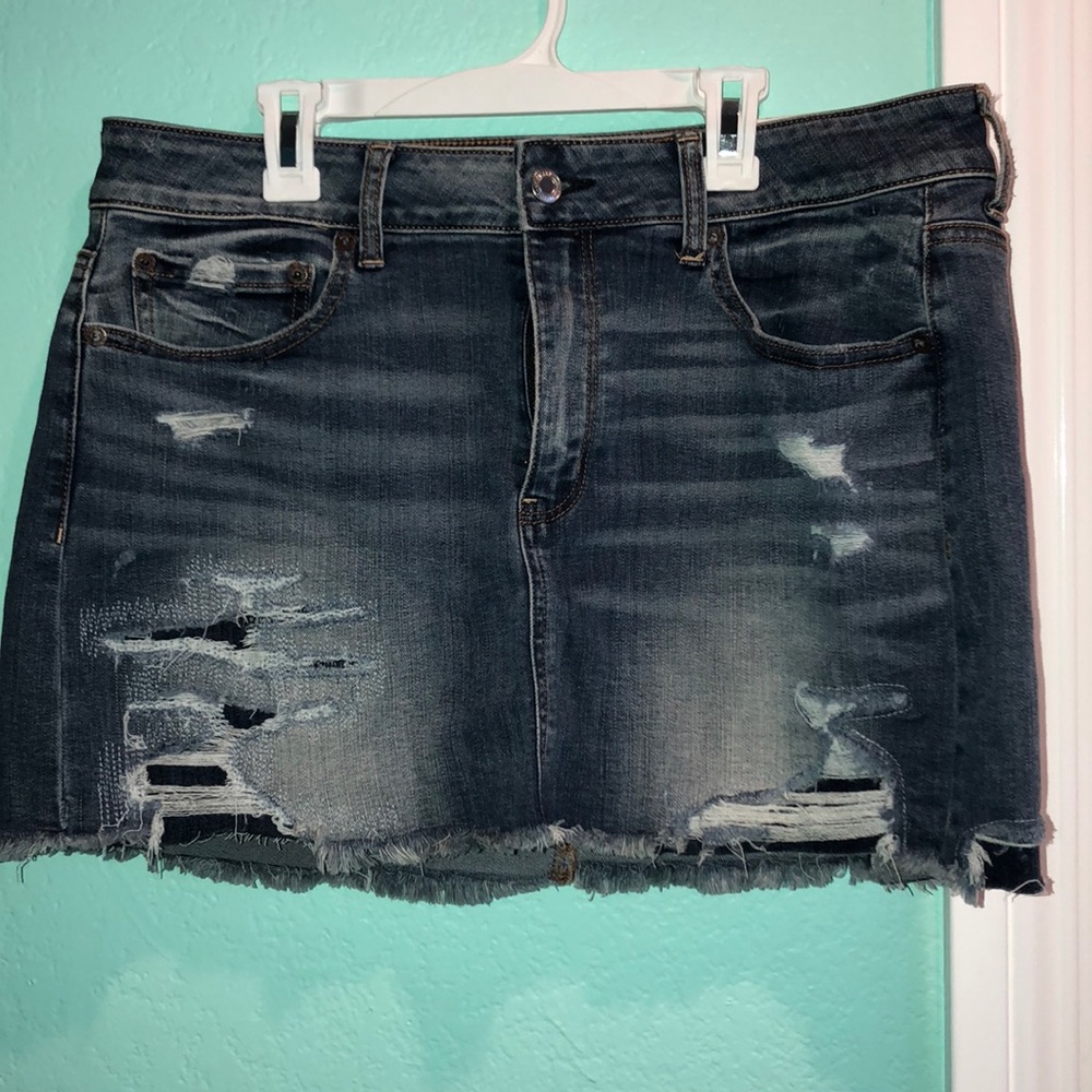 Mini jean skirt from American Eagle Outfitters